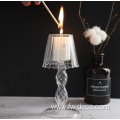 Stemmed Glass Candle Holders Centerpiece Home Decor